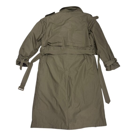 LONDON FOG Vintage Y2K Business Casual Luxury Long Trench Winter Coat Mens 42R - Picture 4 of 8